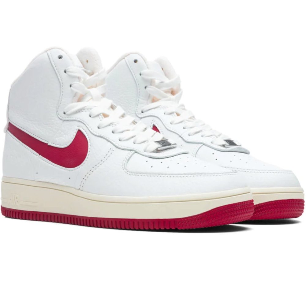 Nike Women's Air Force 1 Sculpt - Summit White/Gym Red